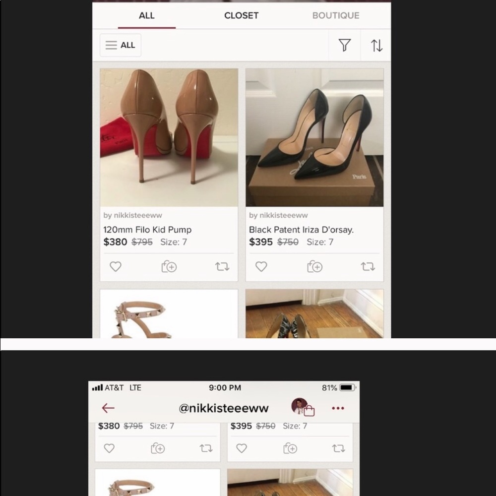 Christian Louboutin that doesn’t exist! DO NOT BUY - Picture 4 of 5